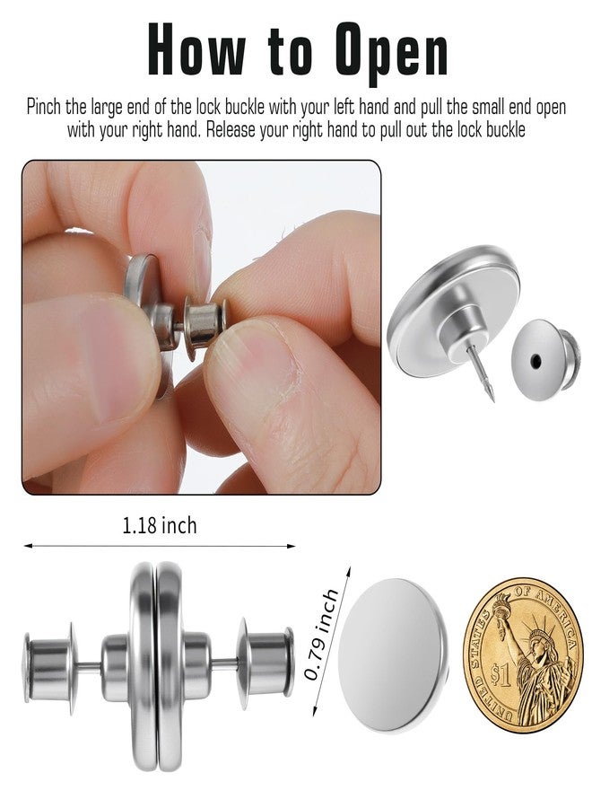ValueBargain 6 Pair Curtain Magnets Closure, Silver Metal Magnetic Curtain Clips for Indoor & Outdoor Drapes Closure Shortener, 12Pcs Hold Curtains Open & Closed, Easy to Use, Polished Finish - Image 4